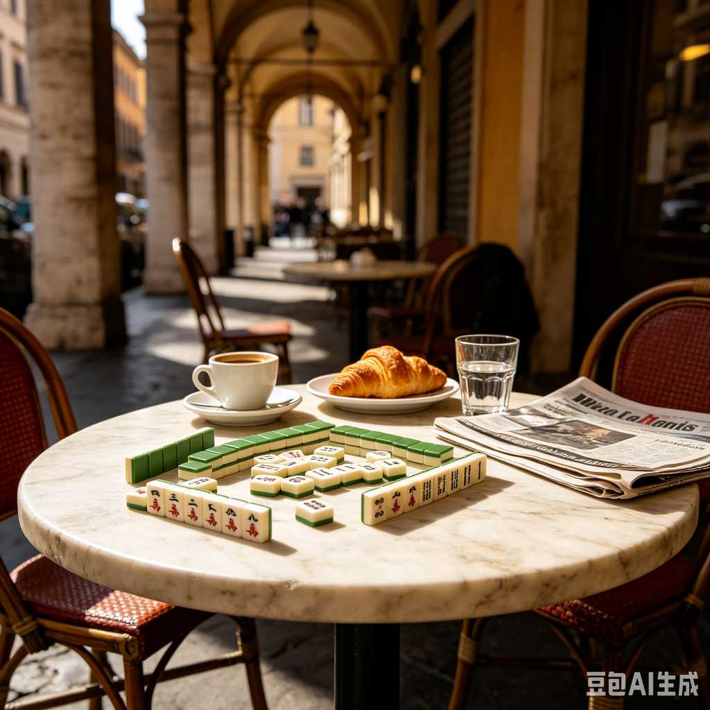 custom art mahjong set